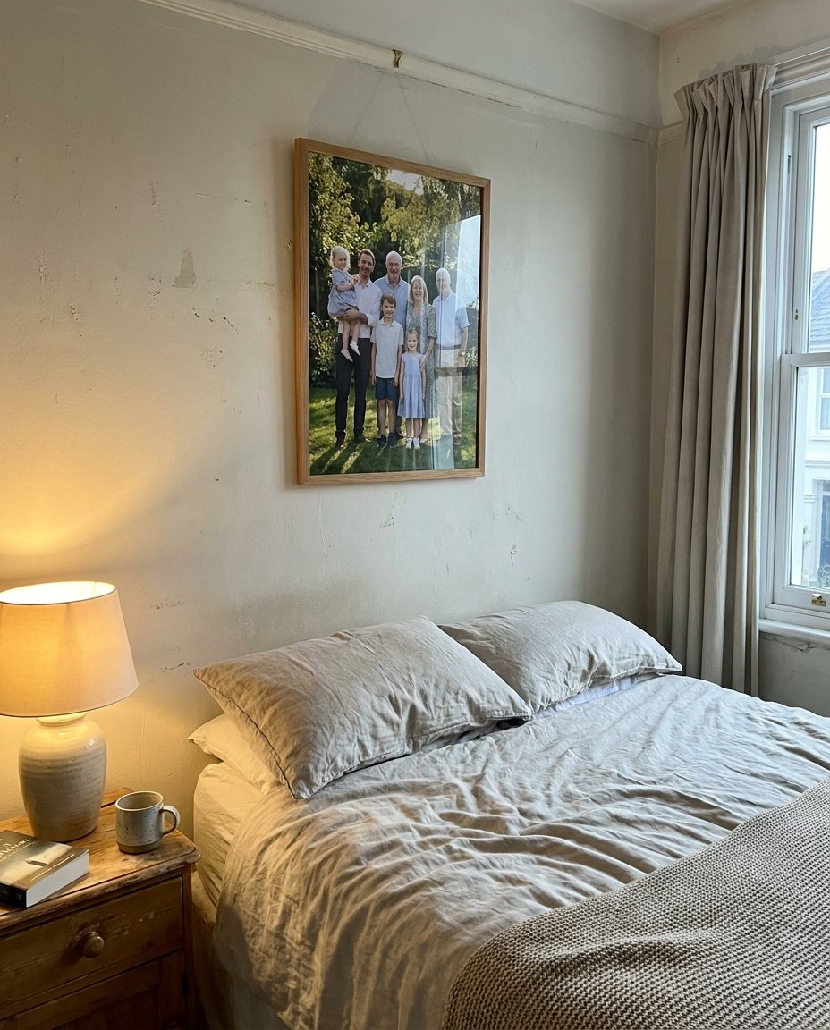 Dans la chambre