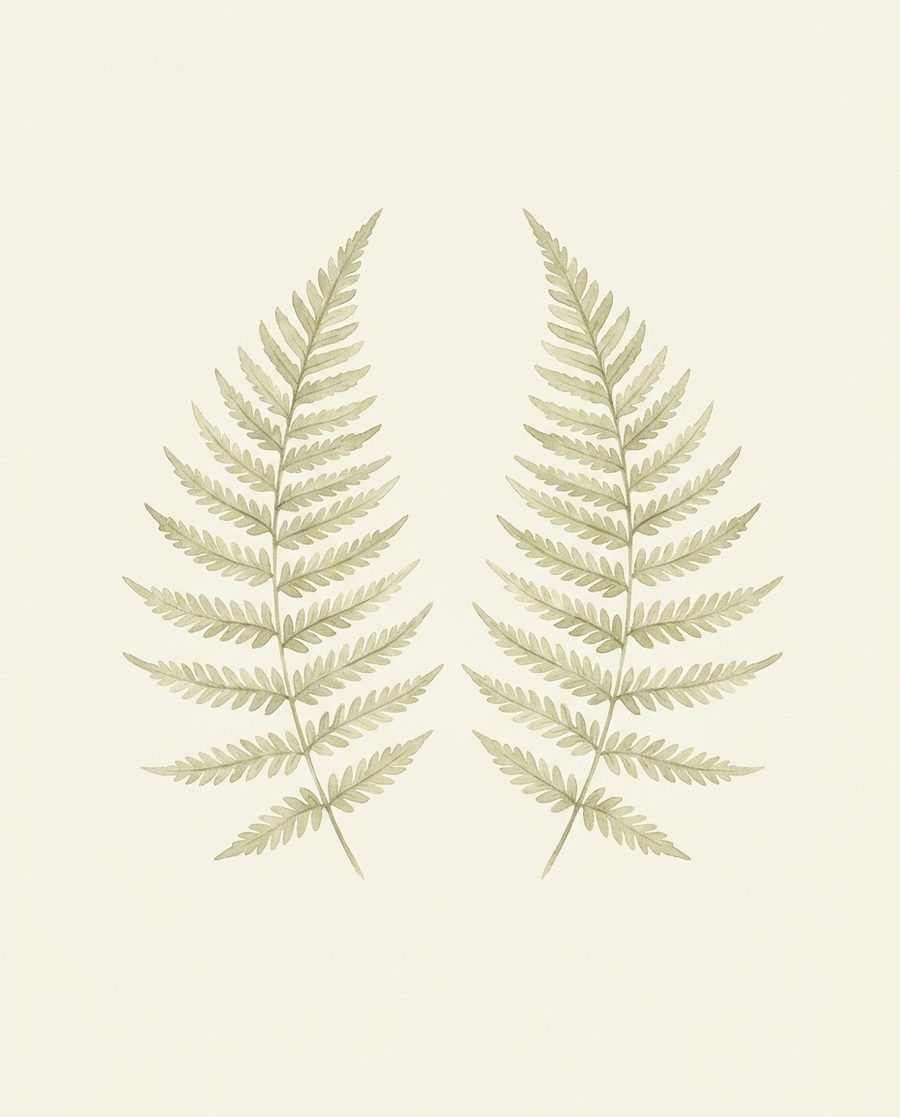 Fern, botanical print