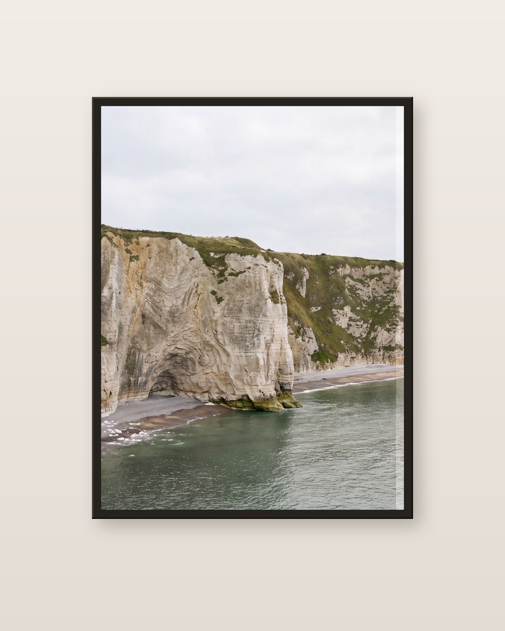 The cliffs · left panel