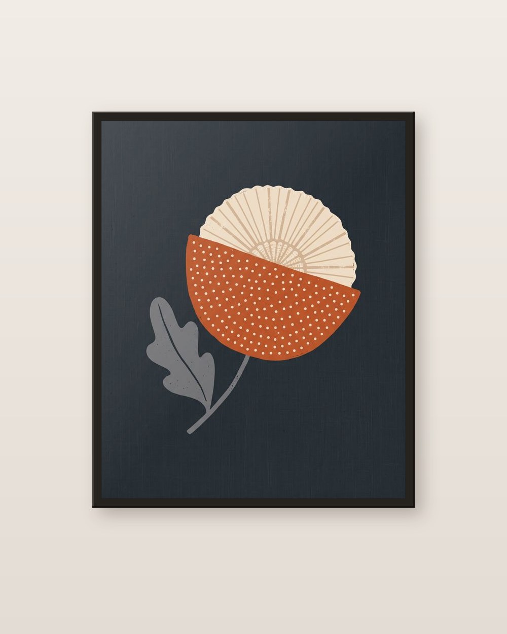 Retro poppy