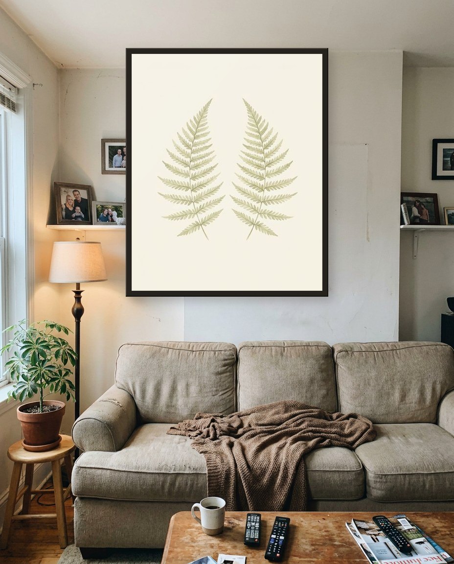 Fern, living room