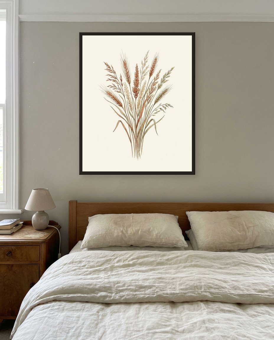 Grasses, main bedroom