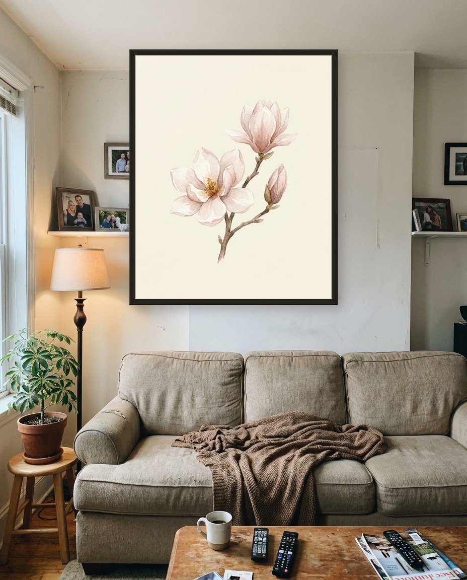 Magnolia, living room