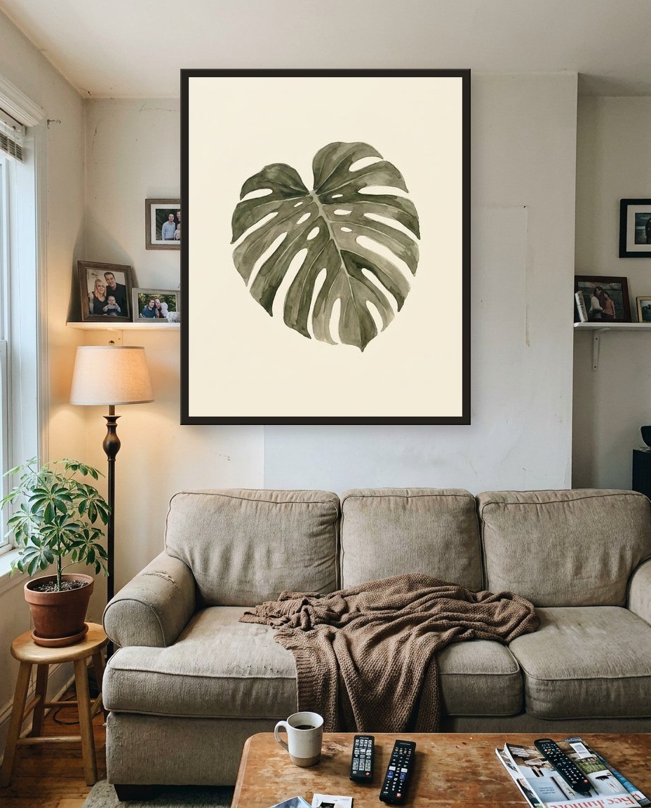 Monstera, living room