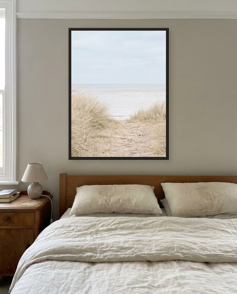 The dunes · centre panel, main bedroom
