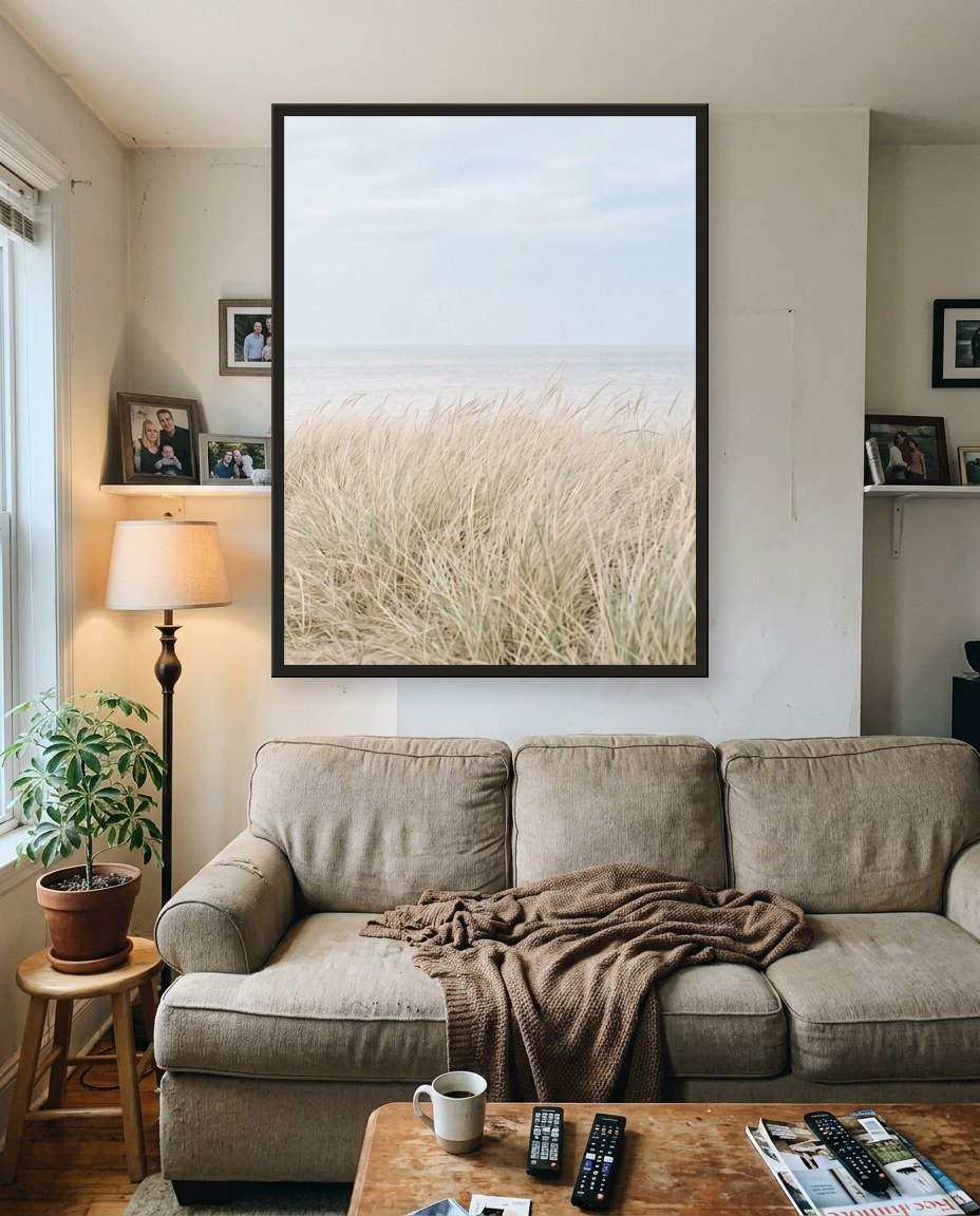 The dunes · right panel, living room