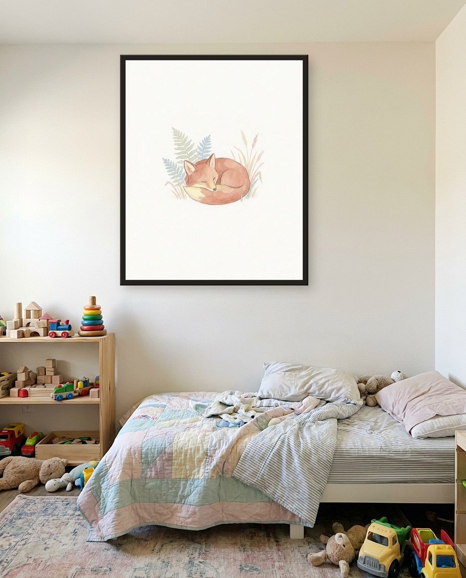 The little fox, children’s room