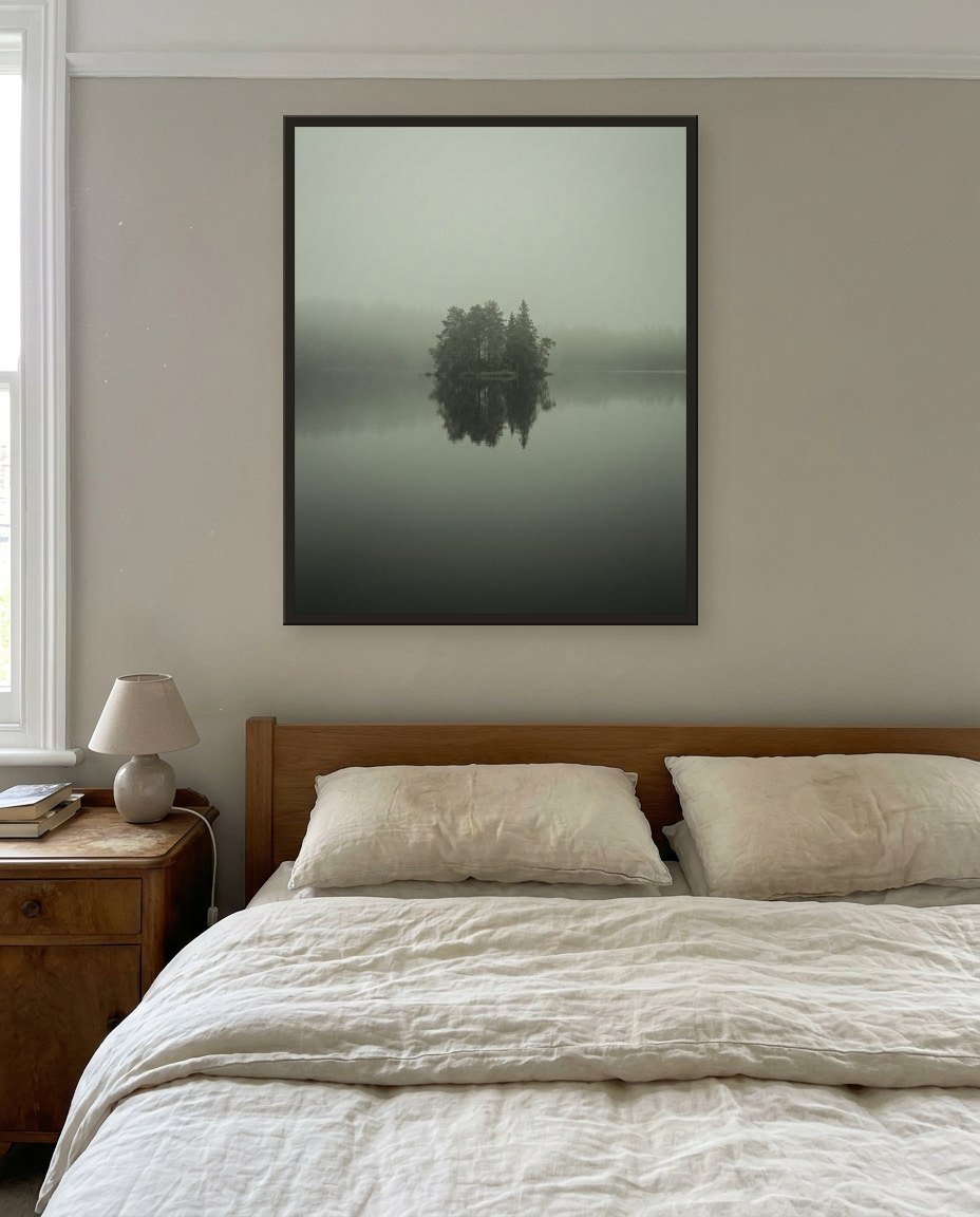 The island on the lake, main bedroom