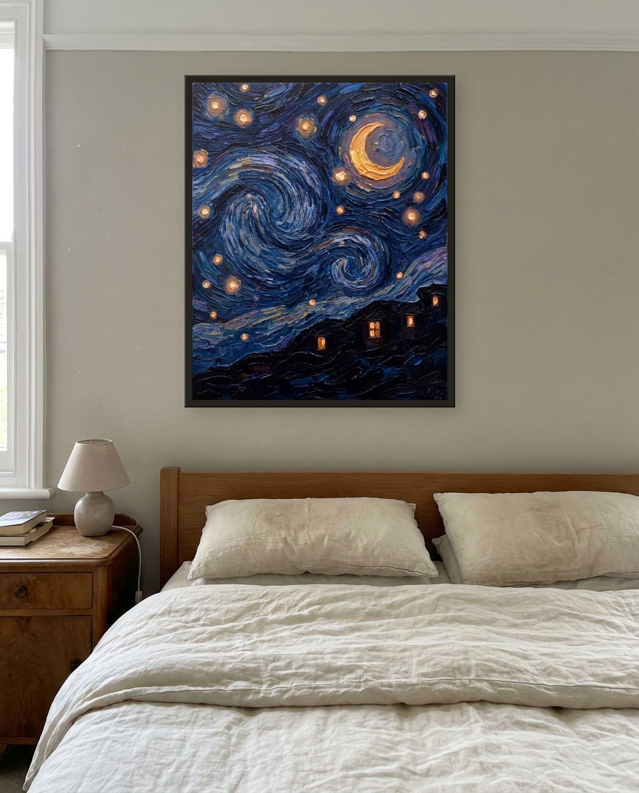 Starry night, main bedroom