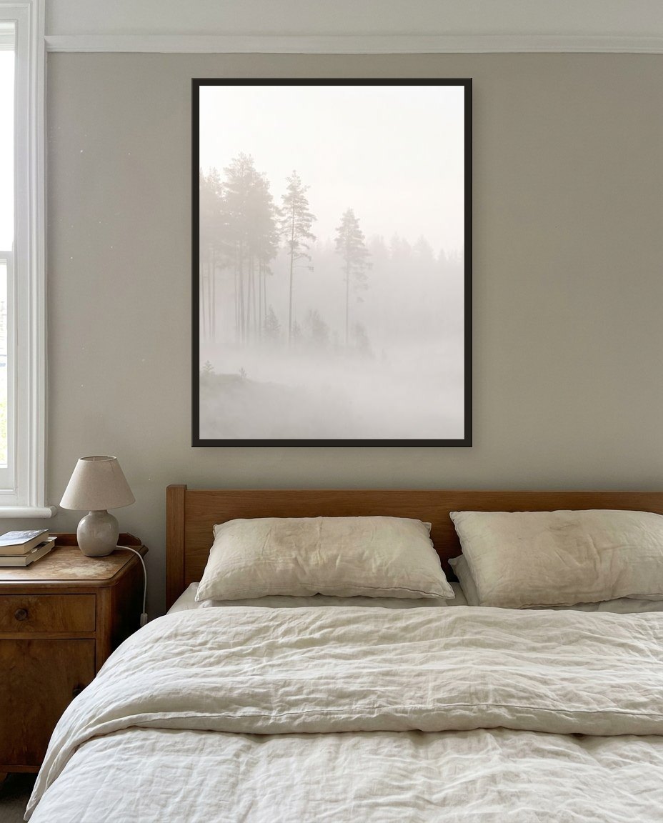 The woodland · centre panel, main bedroom