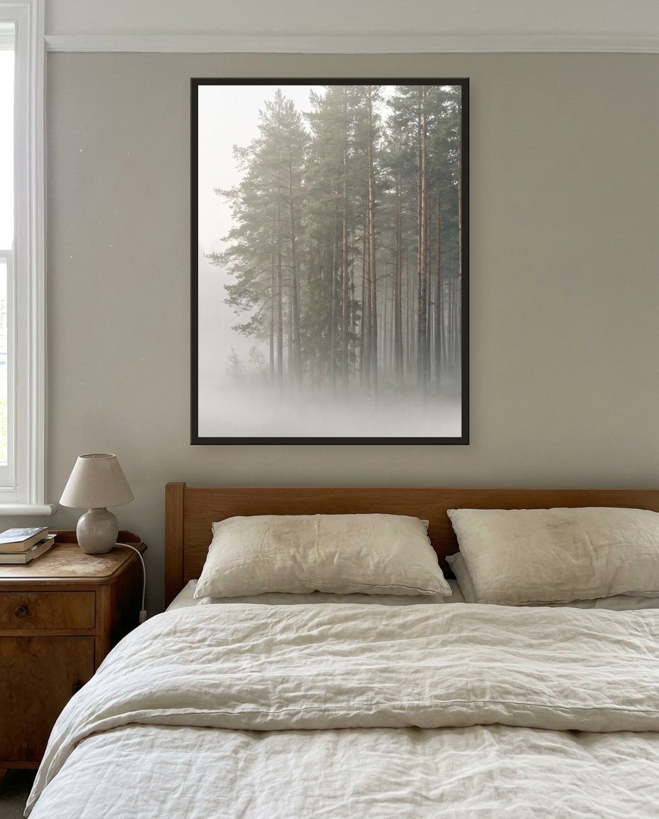 The woodland · right panel, main bedroom