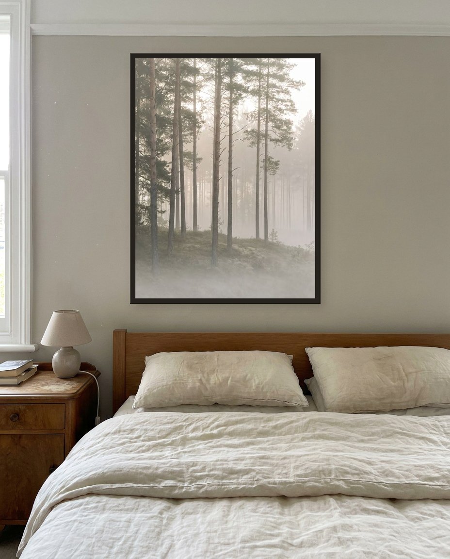 The woodland · left panel, main bedroom