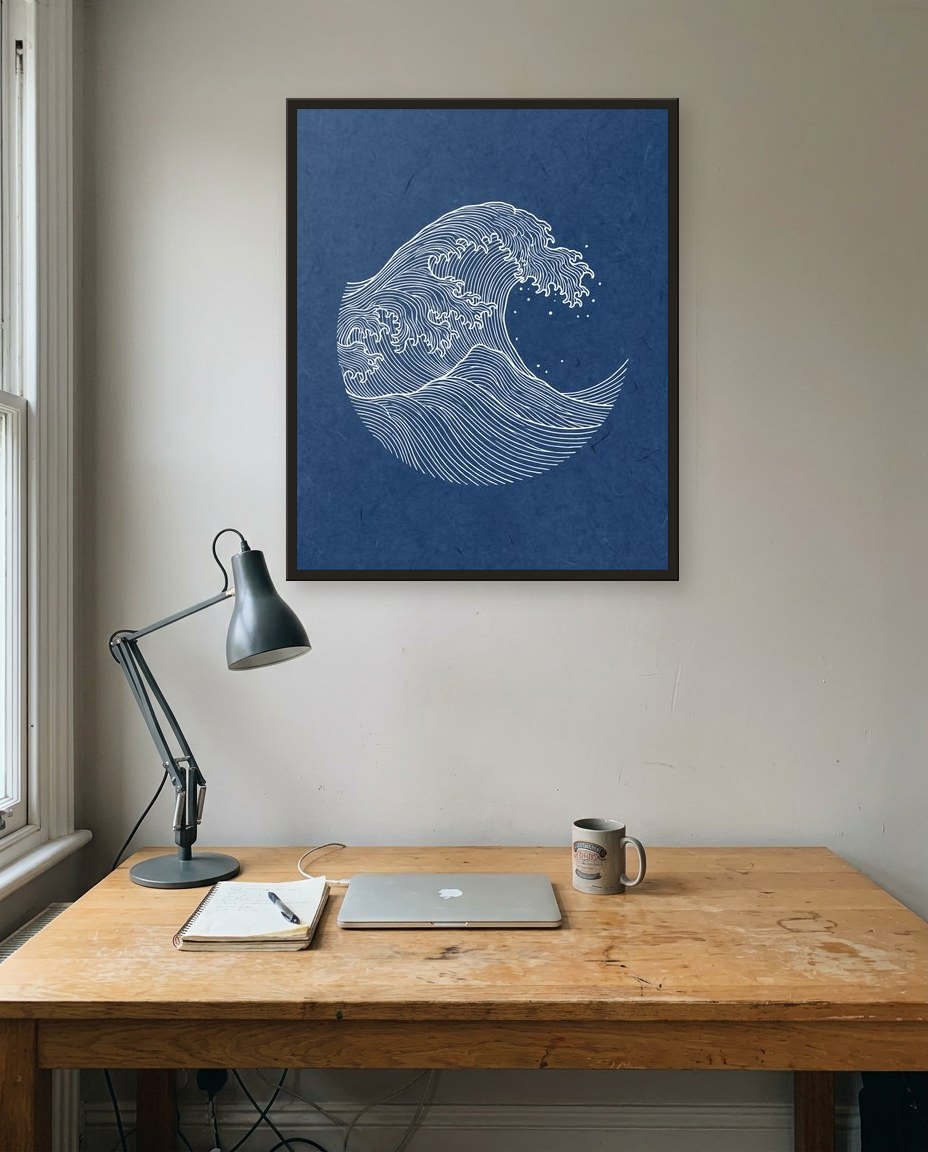 The line wave, study