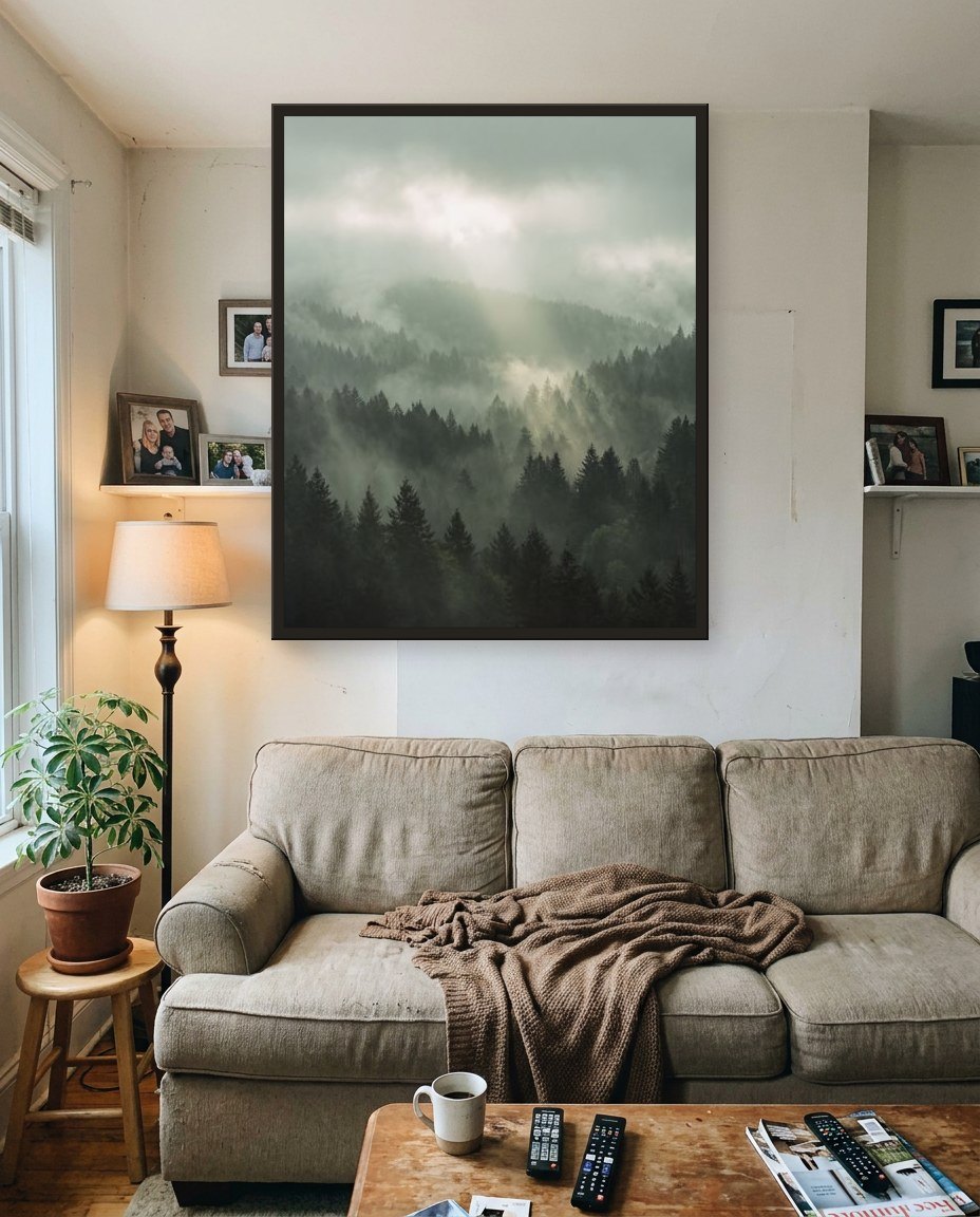 The misty valley, living room