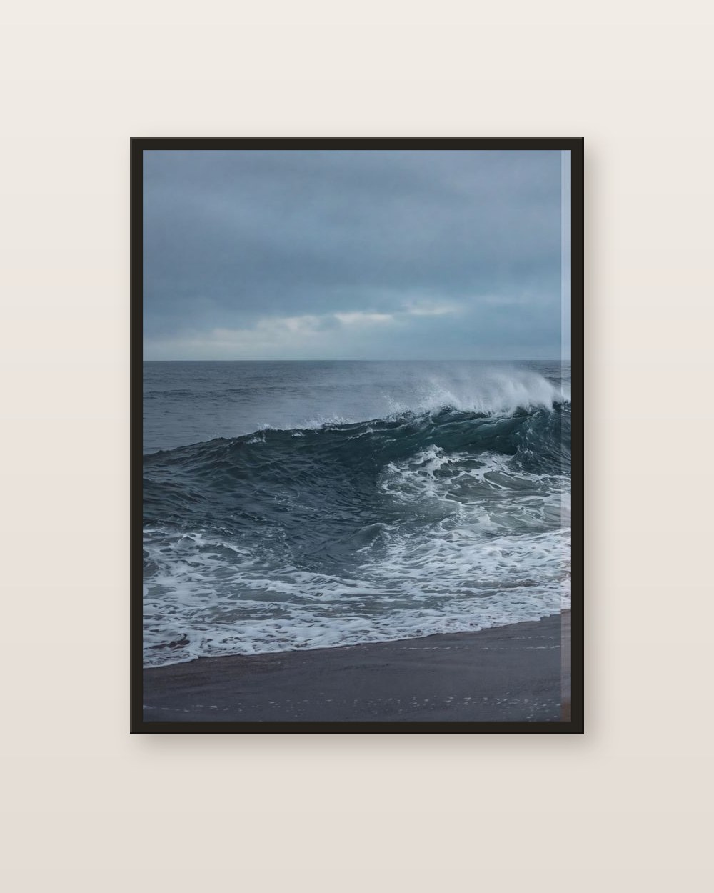 The wave · left panel