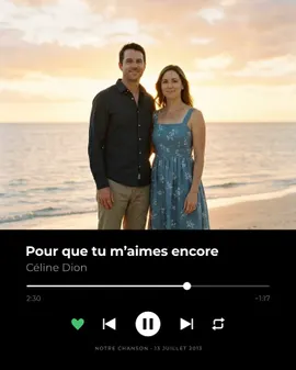 Example of a personalised song poster, a couple on a beach at sunset