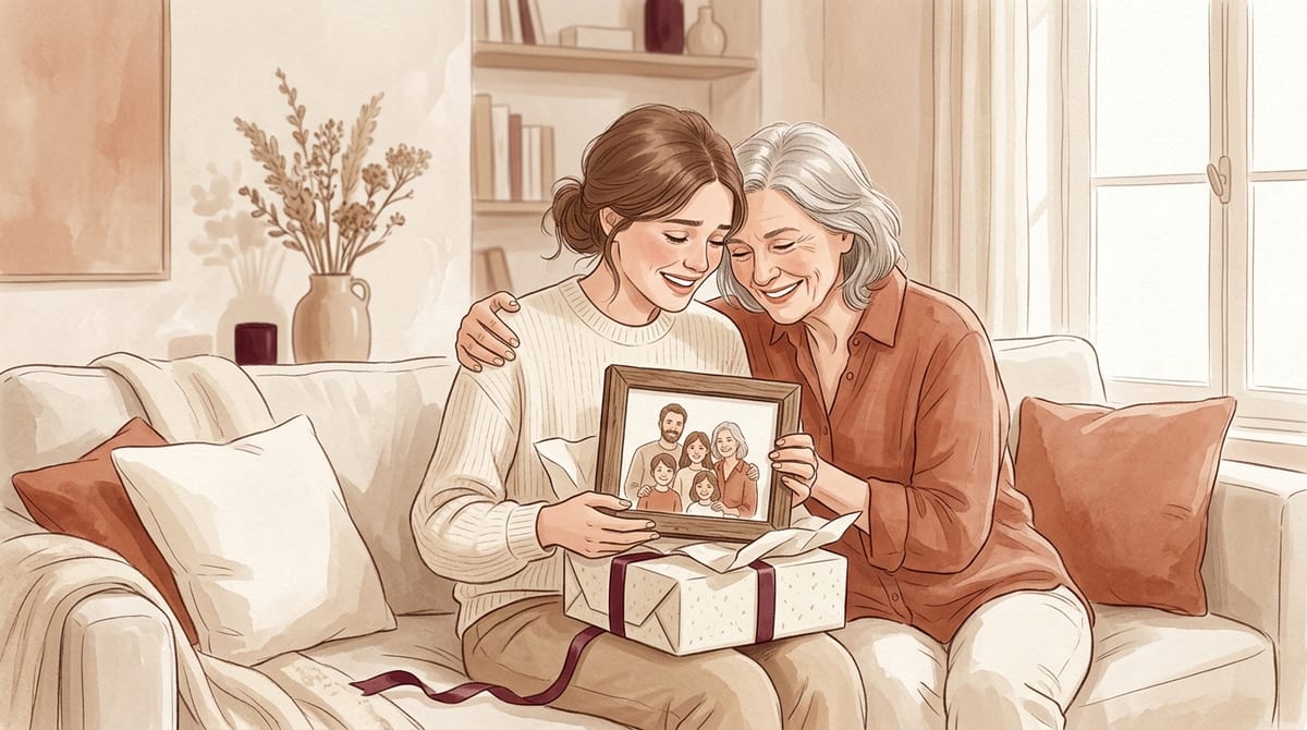 Beautiful personal photo printed as a framed print