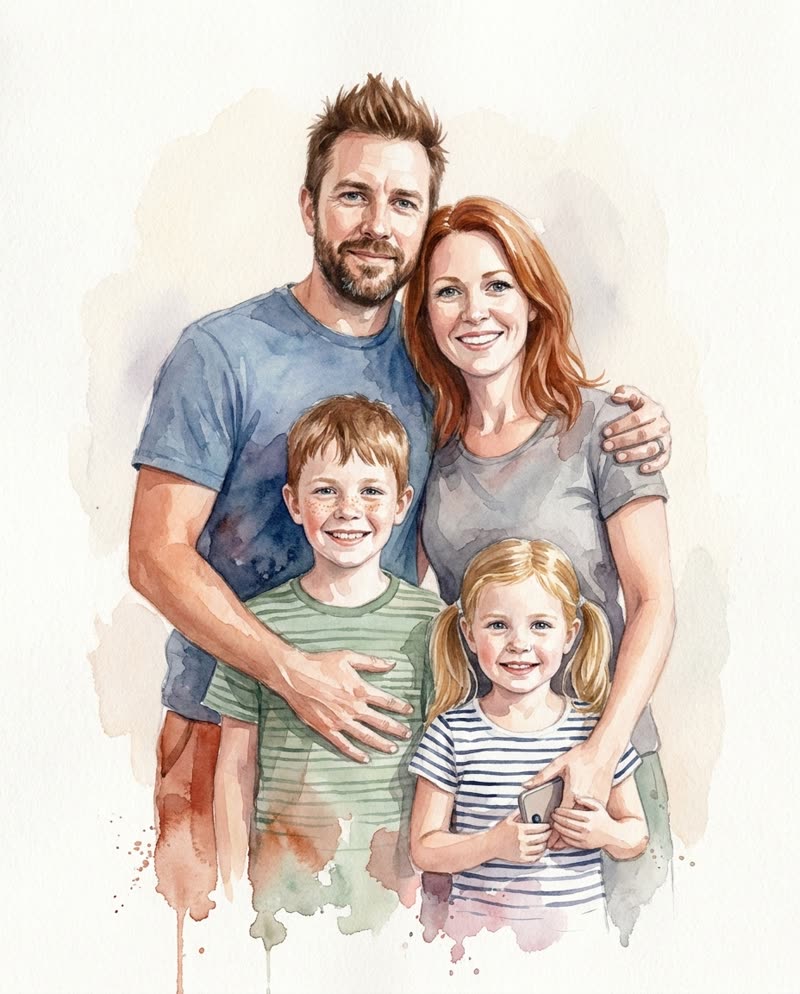 Example: Tender watercolour