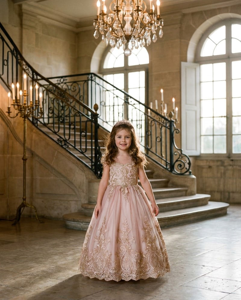 Child portrait, Princess universe
